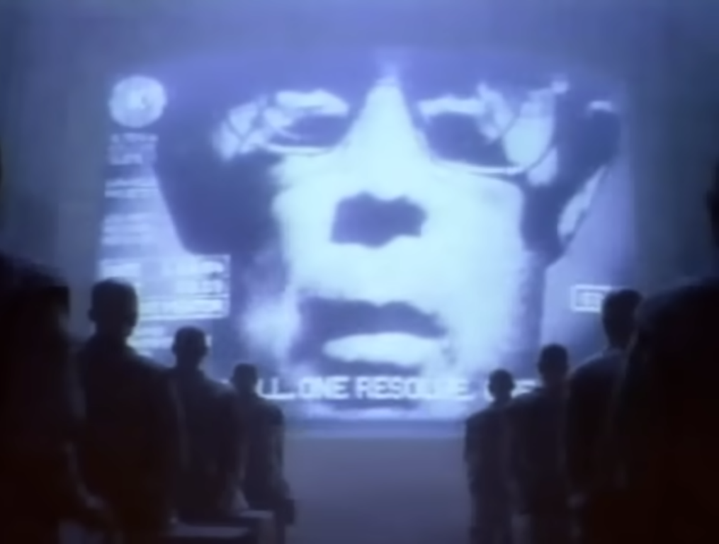 1984 Macintosh Commercial meme template