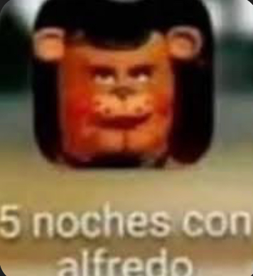 5 noches con alfredo meme template