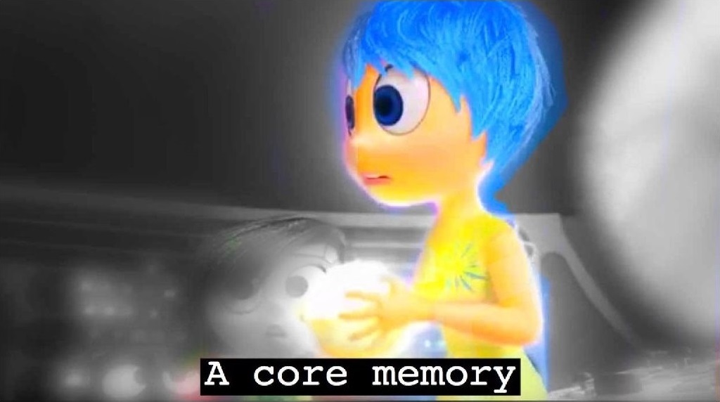 Plantilla de meme A core memory