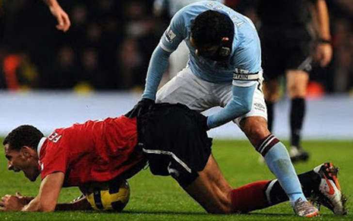 Template meme a friendly game of soccer