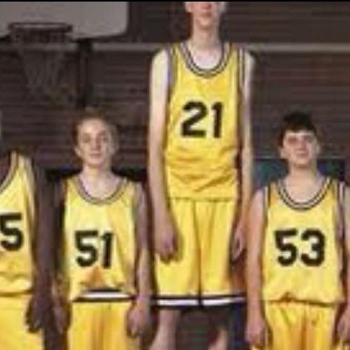 Template meme Abnormally tall basketball player