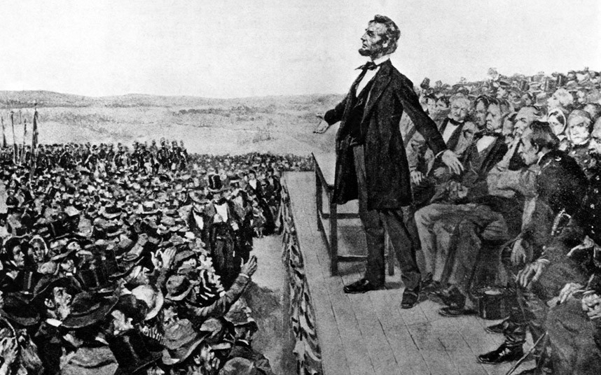 Template meme Abraham Lincoln Speech