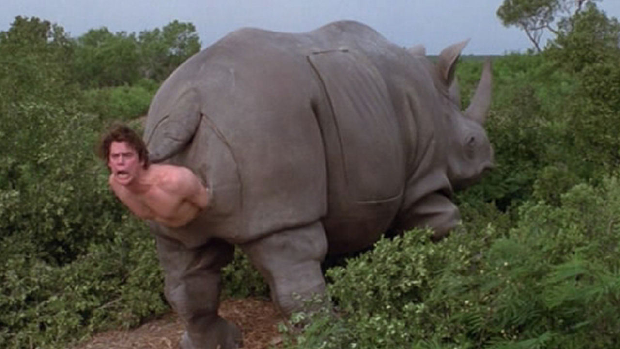 Plantilla de meme Ace Ventura rhino