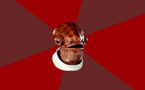Template meme Admiral Ackbar Relationship Expert