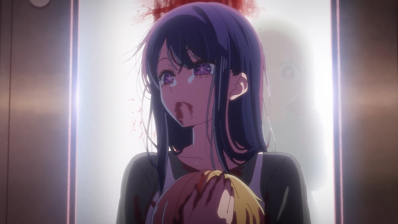 Plantilla de meme Ai Hoshino in Oshi No Ko Anime