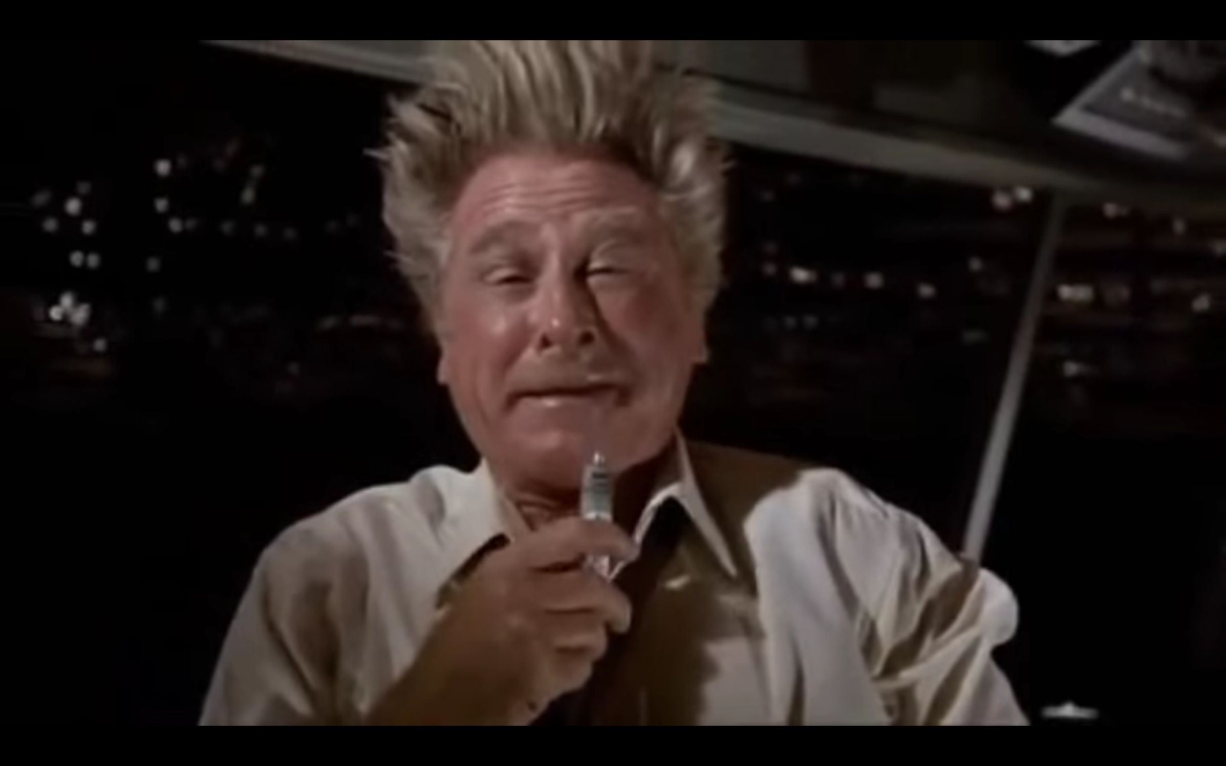 Template meme Airplane Sniffing Glue