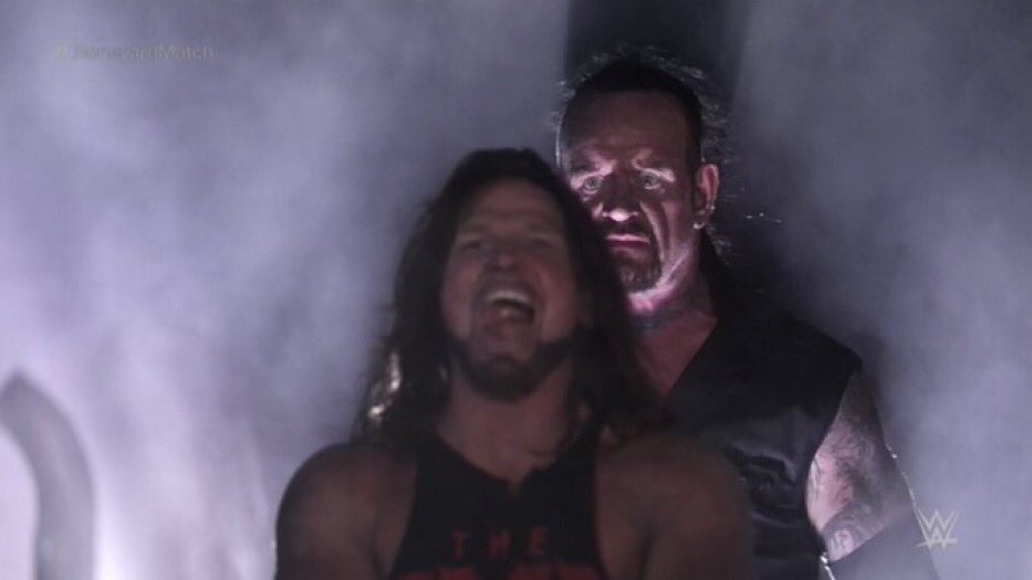 Plantilla de meme AJ Styles & Undertaker