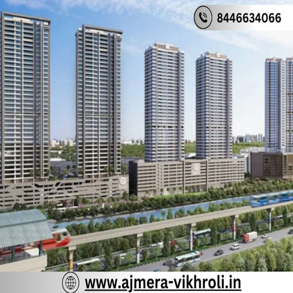 Template meme Ajmera Vikhroli Group LBS Marg Project 1 2 & 3 BHK Flats