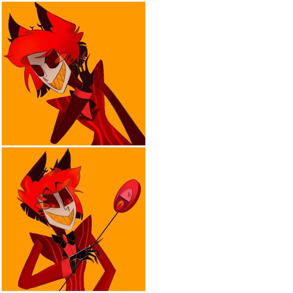 Template meme Alastor Drake Meme