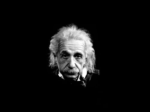 Plantilla de meme Albert Einstein 1
