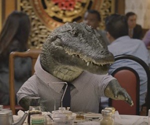 Plantilla de meme Alligator arms