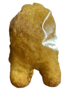 Plantilla de meme Amogus Chicken nugget