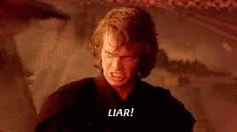 Plantilla de meme Anakin Liar