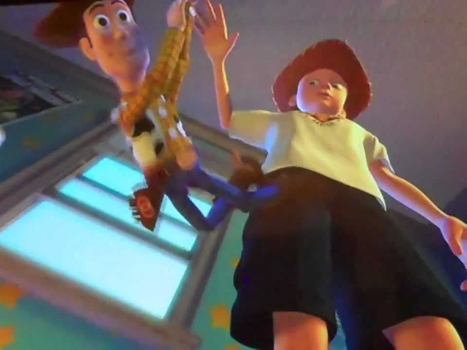 Plantilla de meme ANDY DROPPING WOODY