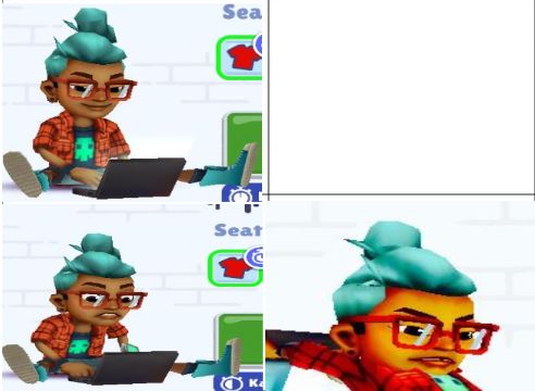 Plantilla de meme Andy raging at laptop