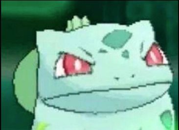 Plantilla de meme Angry Bulbasaur