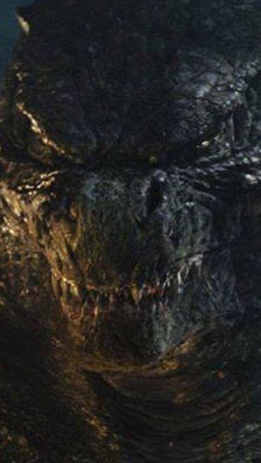 Plantilla de meme Angry Godzilla