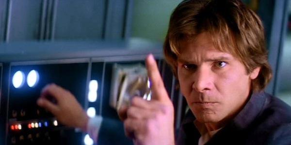 Plantilla de meme Angry Han Solo