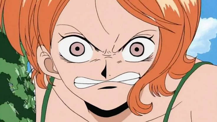 Plantilla de meme angry nami