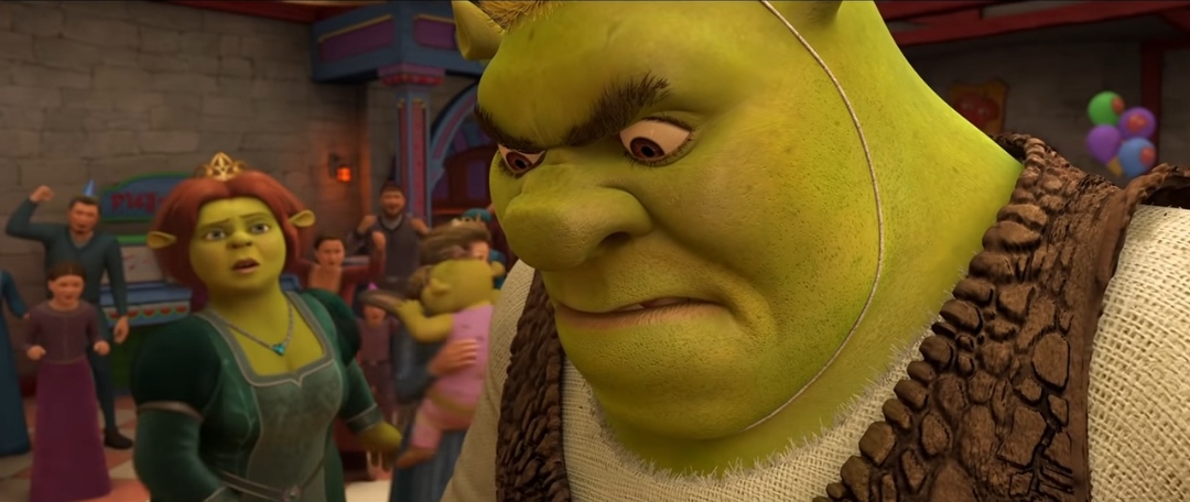 Plantilla de meme Angry Shrek