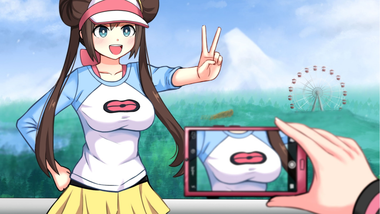 Plantilla de meme anime boobs