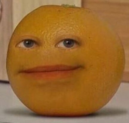 Plantilla de meme annoy orange