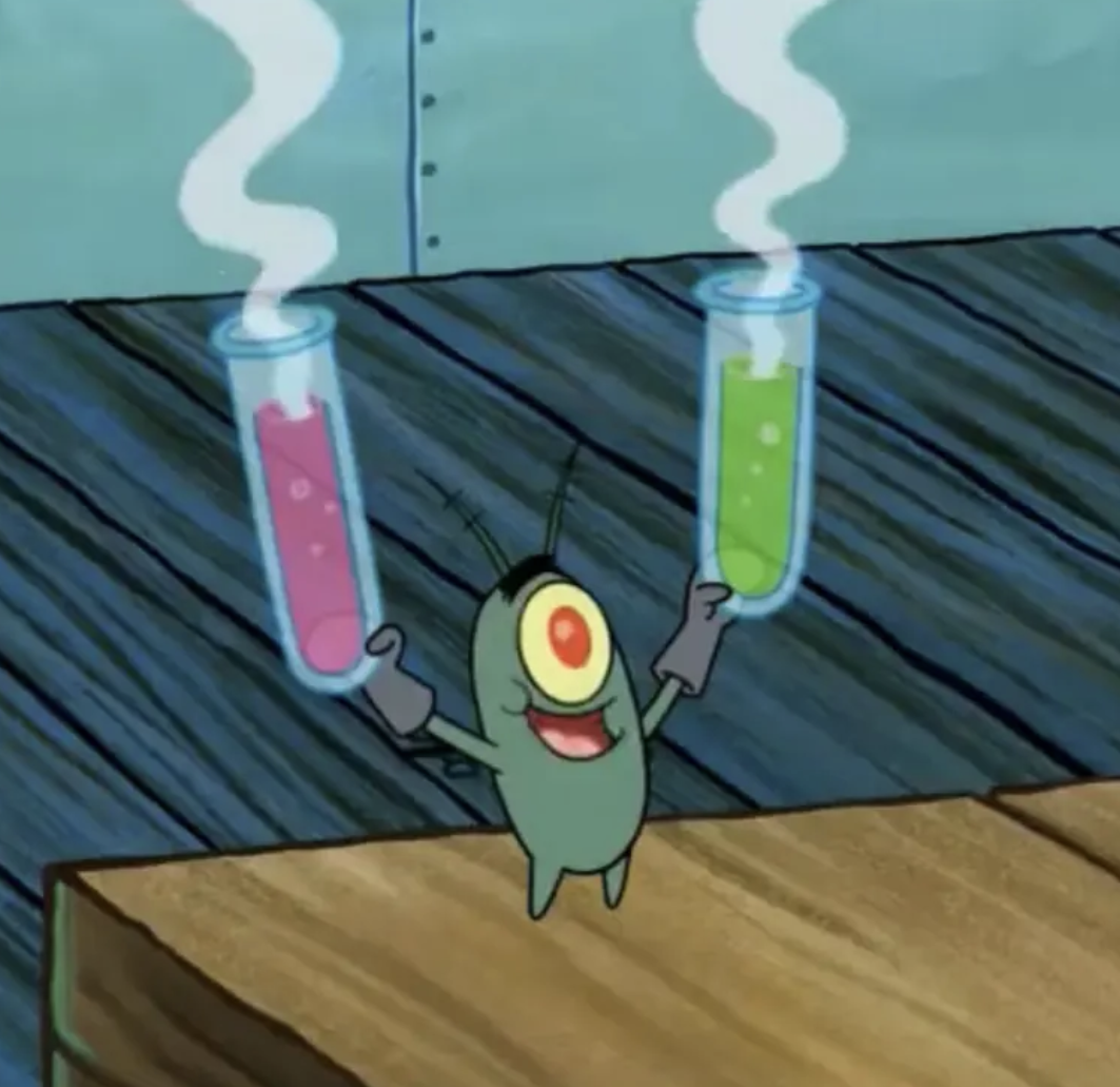 Plantilla de meme Another plankton meme