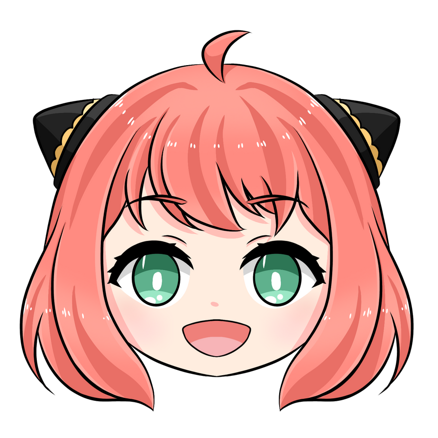 Template meme Anya Forger by Vhi24 on DeviantArt