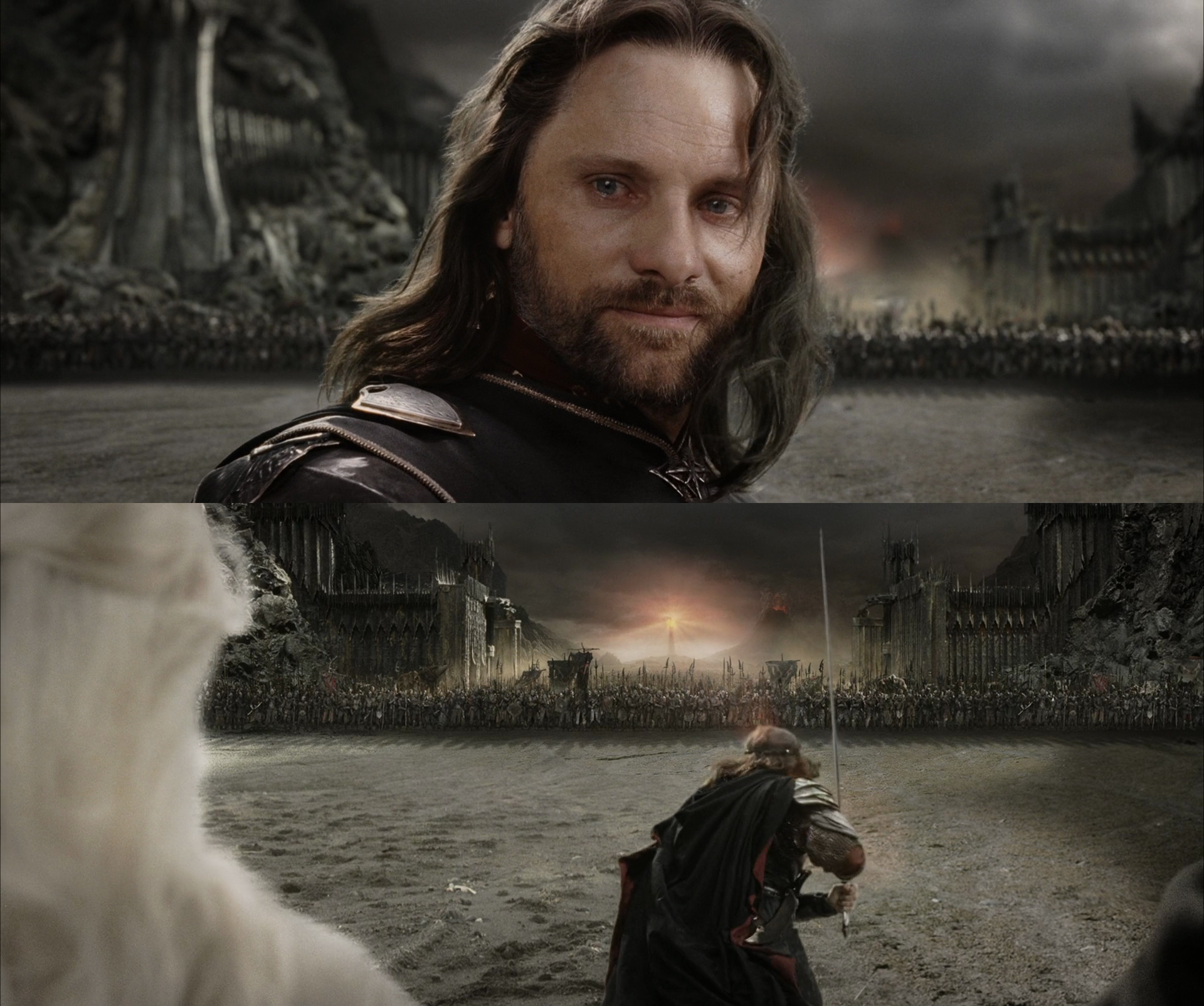 Template meme Aragorn Black Gate for Frodo