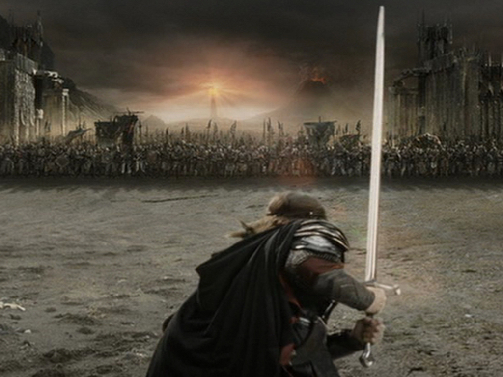 Plantilla de meme Aragorn Charge