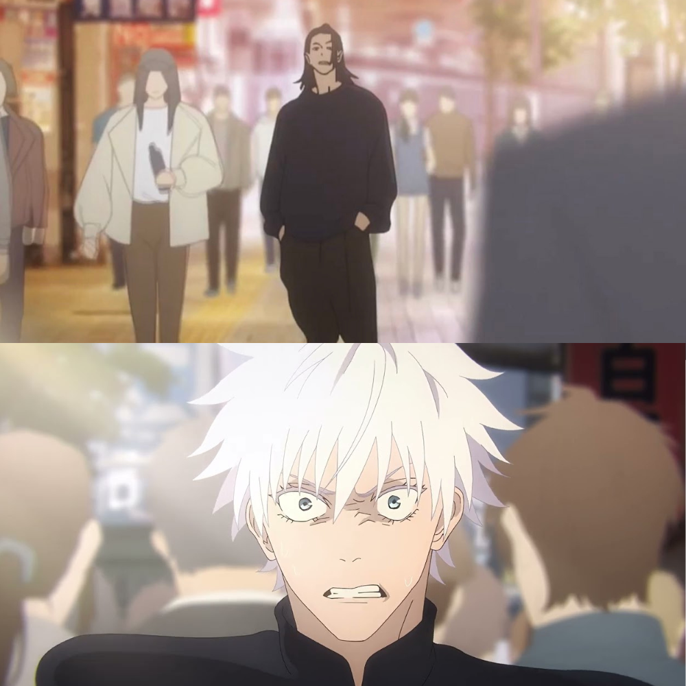 Template meme are you the strongest because you're gojo satoru