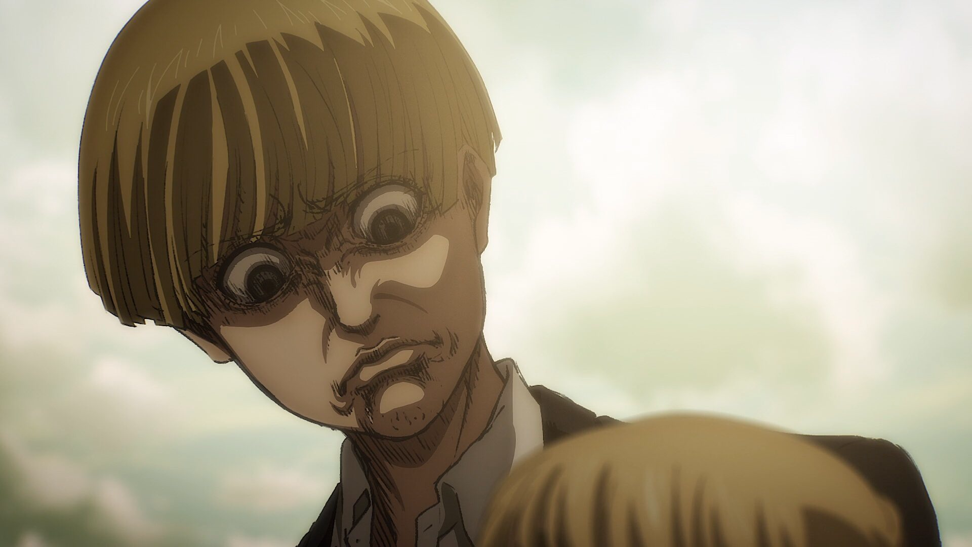 Plantilla de meme Armin Frown