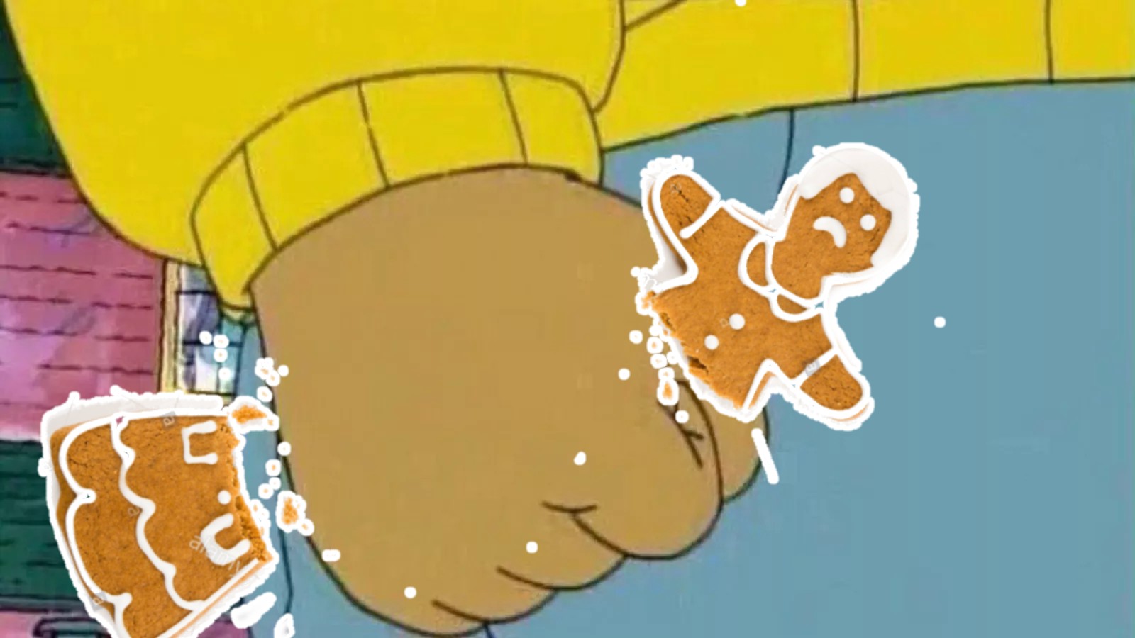 Template meme Arthur Christmas Meme
