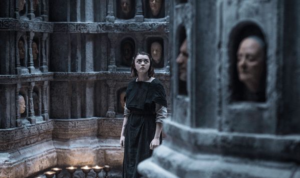 Template meme Arya Stark and face masks