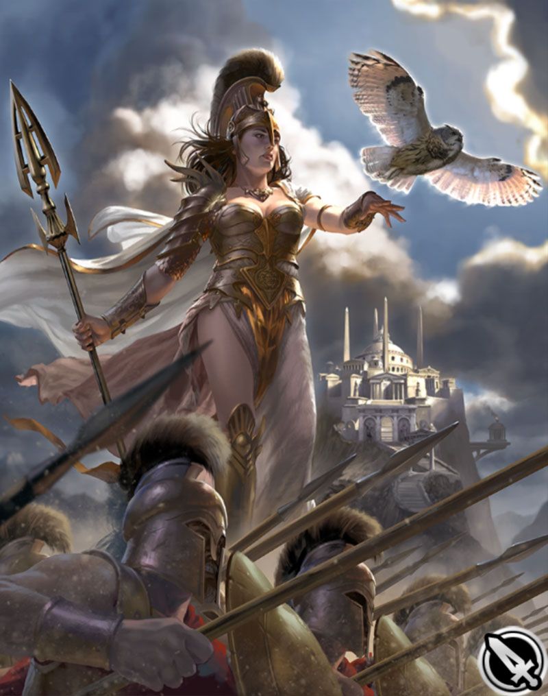 Template meme Athena Minerva Roman Goddess Wisdom Justice Victory Strategy