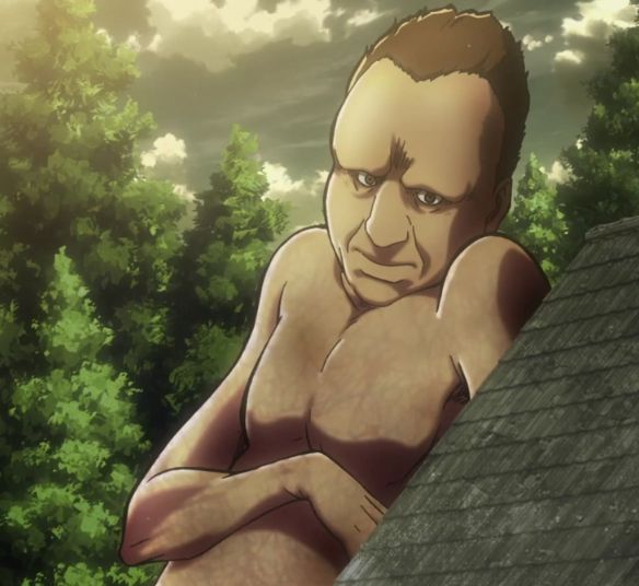 Plantilla de meme attack on titan and chill
