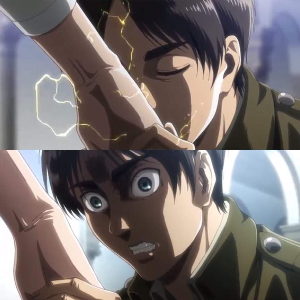 Plantilla de meme Attack on Titan Eren