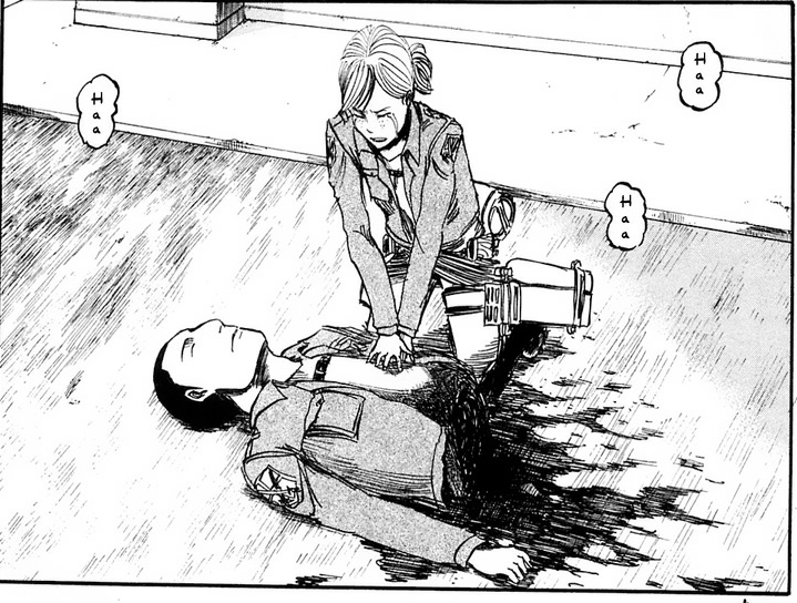 Plantilla de meme Attack on Titan Health