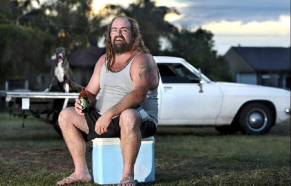 Plantilla de meme Aussie bogan