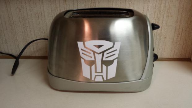 Plantilla de meme Autobot Toaster