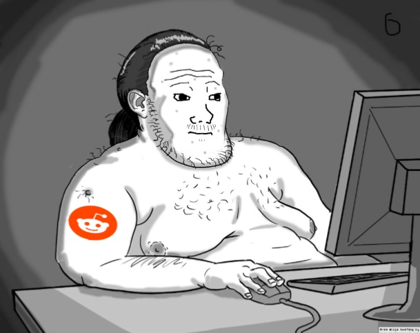 Plantilla de meme Average Redditor