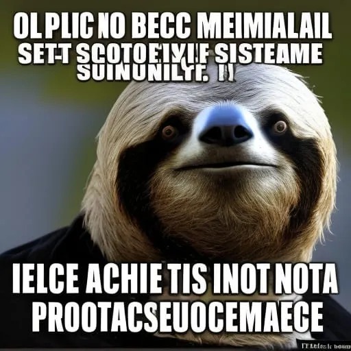 Template meme Average sloth meme explaining no malt beer shortage