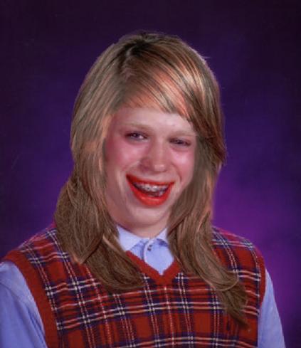 Plantilla de meme bad luck brianne brianna