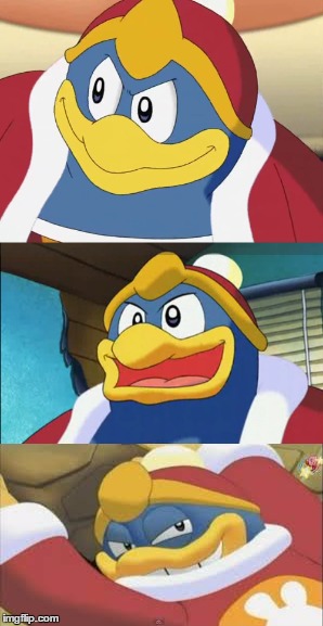 Plantilla de meme Bad Pun King Dedede