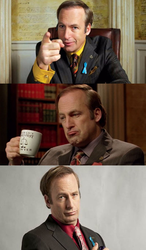 Template meme Bad Pun Lawyer Saul Goodman