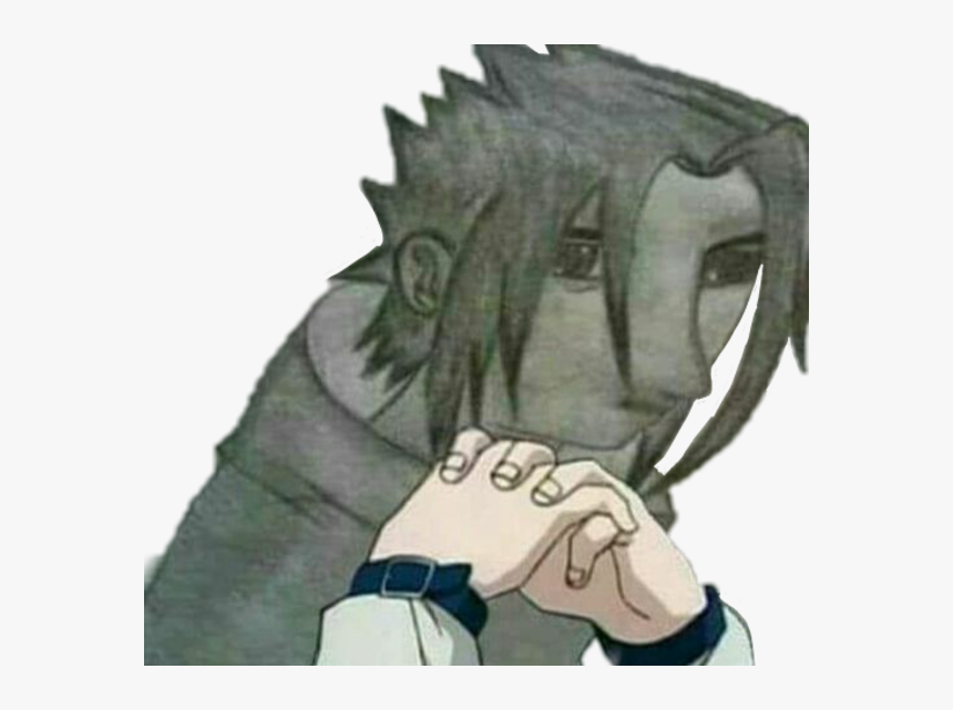 Plantilla de meme Bad Sasuke drawing