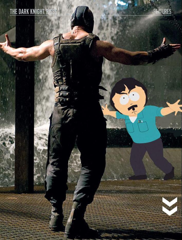 Plantilla de meme Bane & Randy Marsh