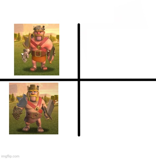 Plantilla de meme Barbarian king template