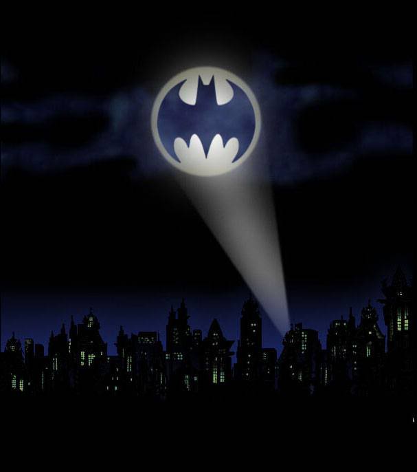 Plantilla de meme Bat signal