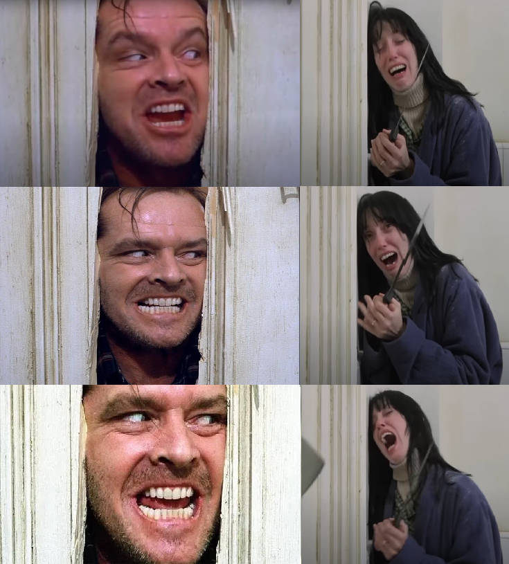 Template meme Be Honest - Shining